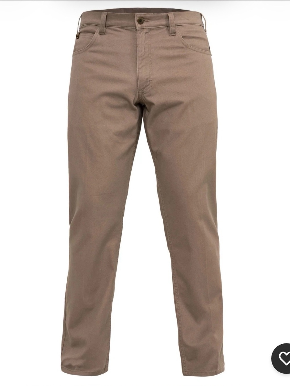 Noble Outfitters Men's Flex 5-Pocket Twill Work Pants #18450 - Dark Khaki 38x34